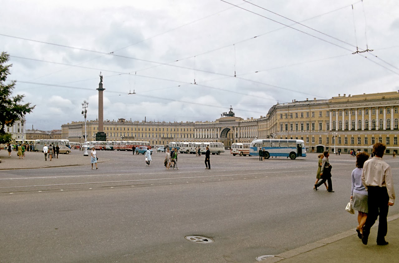 Ленинград Дворцовая площадь 1960
